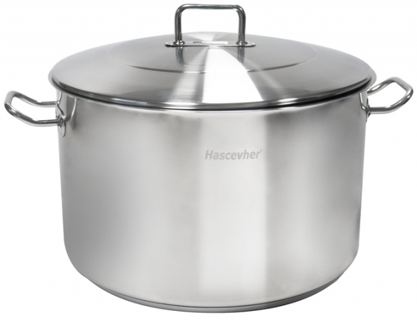 HASCEVHER HORECA Oala inox 36х22cm 22,4lt cu capac [1]