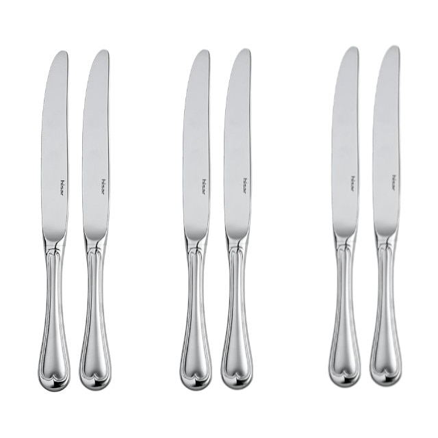 HISAR TOPKAPI Set 6 cutite pentru desert, profesionale, inox 18/10, L20,5cm [1]