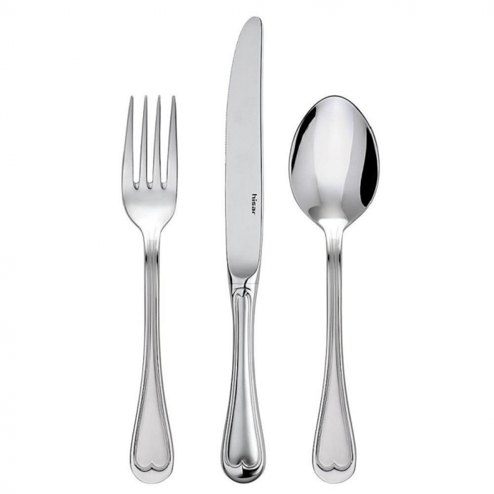 HISAR TOPKAPI Set 6 furculite pentru desert, profesionale, inox 18/10, L16,5cm [4]