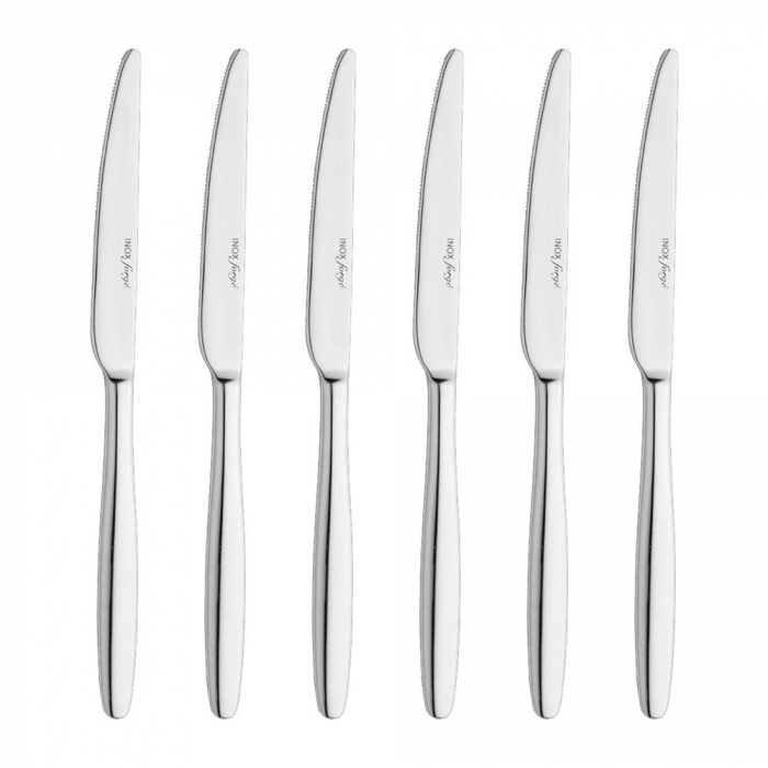 INOXRIV ANNIE Set 6 cutite fel principal, otel inoxidabil 18/10, grosime 3mm, finisaj lucios [1]