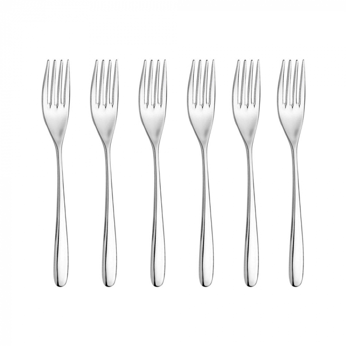 INOXRIV NOVECENTO Set 6 furculite medii, otel inoxidabil 18/10, L17,5cm, grosime 3,5mm, finisaj lucios [1]