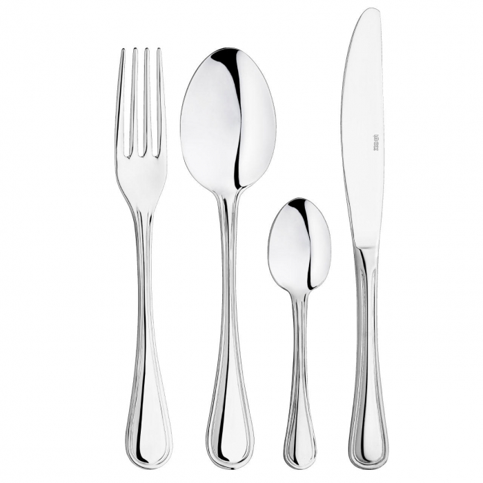 INOXRIV YORK Set 6 lingurite ceai/cafea, inox 18/0, L14cm, grosime 2mm, finisaj lucios [2]