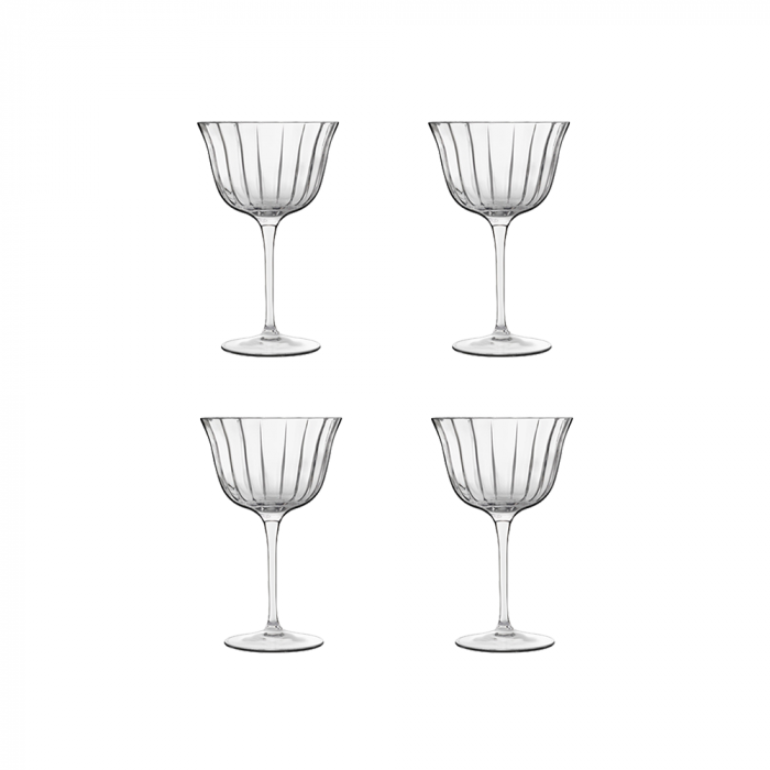 LUIGI BORMIOLI BACH Set 4 pahare cocktail RETRO FIZZ 260ml D9,7xH15,7cm [1]