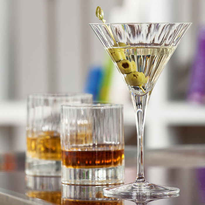 LUIGI BORMIOLI BACH Set 4 pahare martini 260ml D11,3xH18,5cm [4]