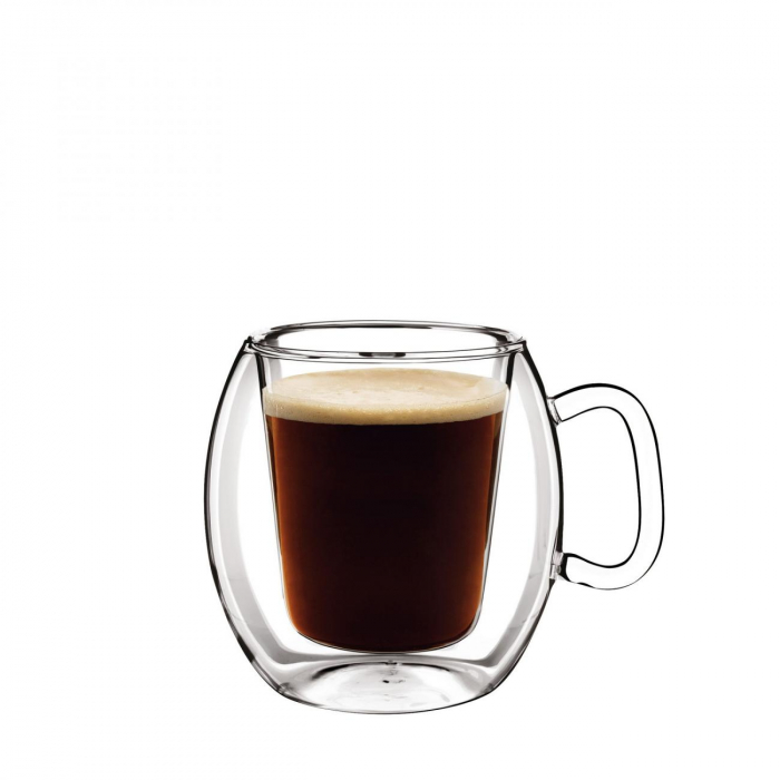 LUIGI BORMIOLI DRINK & DESIGN Ceasca termica cu pereti dubli MUG 300ml D10,6xh10,9cm [2]