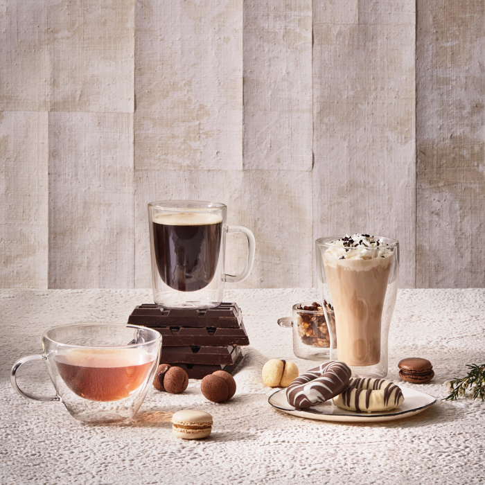 LUIGI BORMIOLI DRINK & DESIGN Pahar termic cu pereti dubli pentru Latte Macchiato 340ml D8,96xh15cm [4]