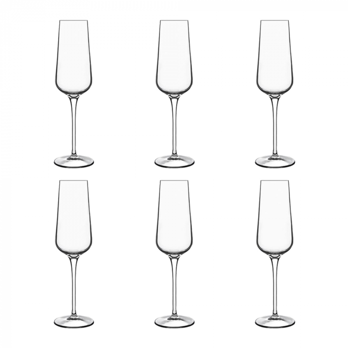 LUIGI BORMIOLI INTENSO Set 6 pahare sampanie 240ml D7xH24cm [1]