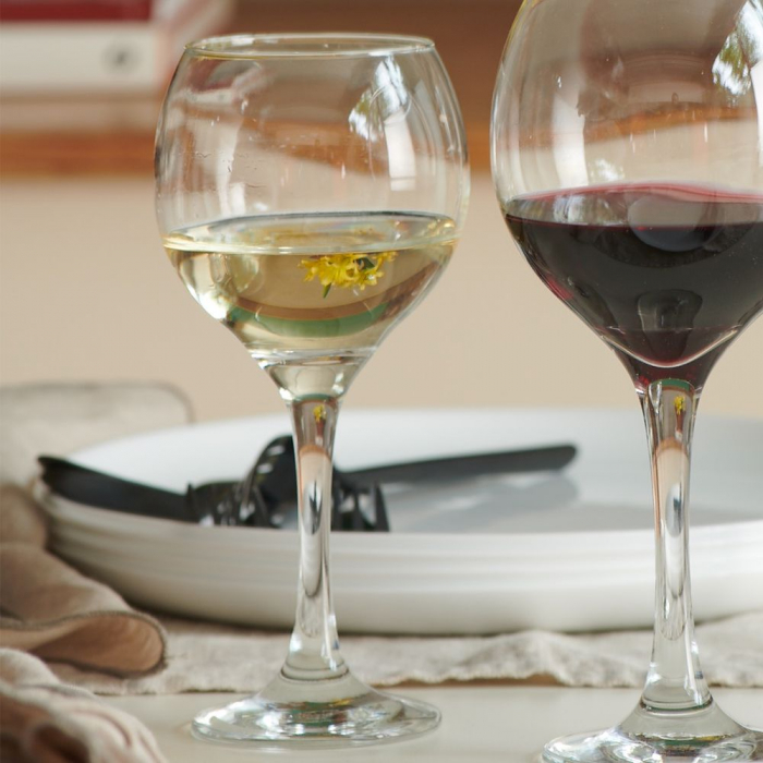 NADIR CELEBRA Set 12 pahare vin alb, 300ml, D8,4xh18cm, sticla [3]