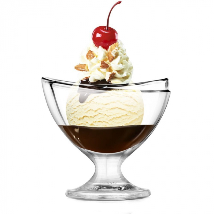 OCEAN DELIGHT Set 6 cupe inghetata One Scoop Cup, 162ml, D9,8xh8,9cm, sticla [2]