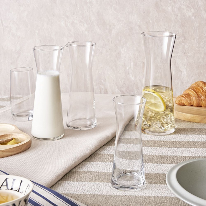 OCEAN TEMPO Set 6 carafe, 970ml, D9,3xh25cm, sticla [4]