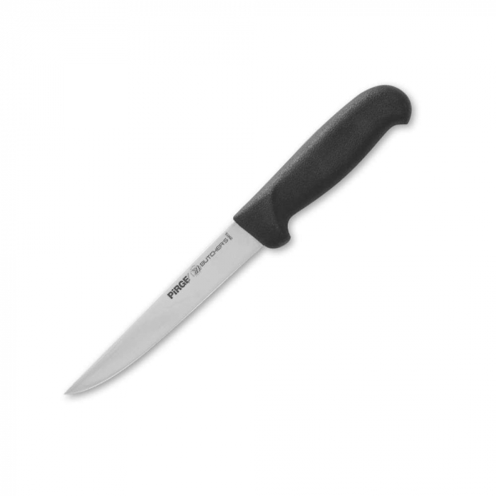 PIRGE BUTCHER'S Cutit pentru dezosat profesional, lama inox 15cm, maner negru [1]