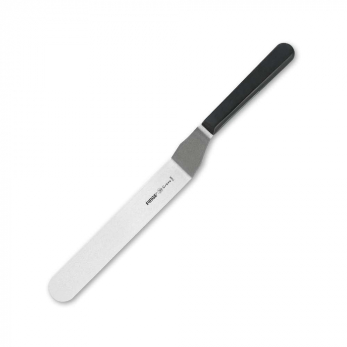 PIRGE CREME Set cutite si spatule patiserie 5 piese + husa, inox cu manere plastic negru [2]