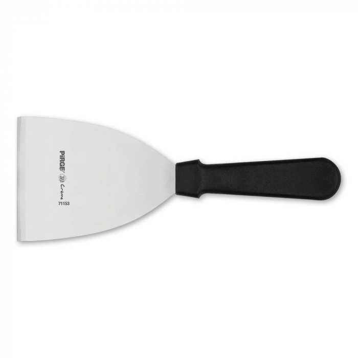 PIRGE CREME Spatula profesionala din otel inoxidabil, 12x10cm [1]