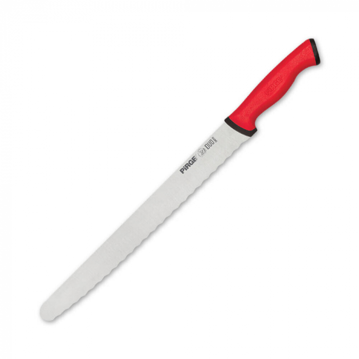 PIRGE DUO Cutit pentru paine, 30cm, inox, maner rosu [1]