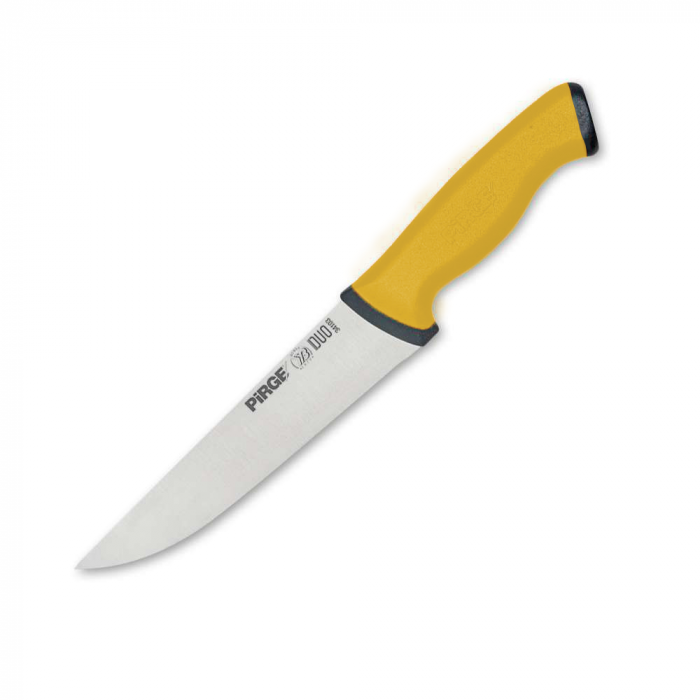 PIRGE DUO Cutit profesional pentru carne N3, otel inoxidabil 19cm, maner galben [1]