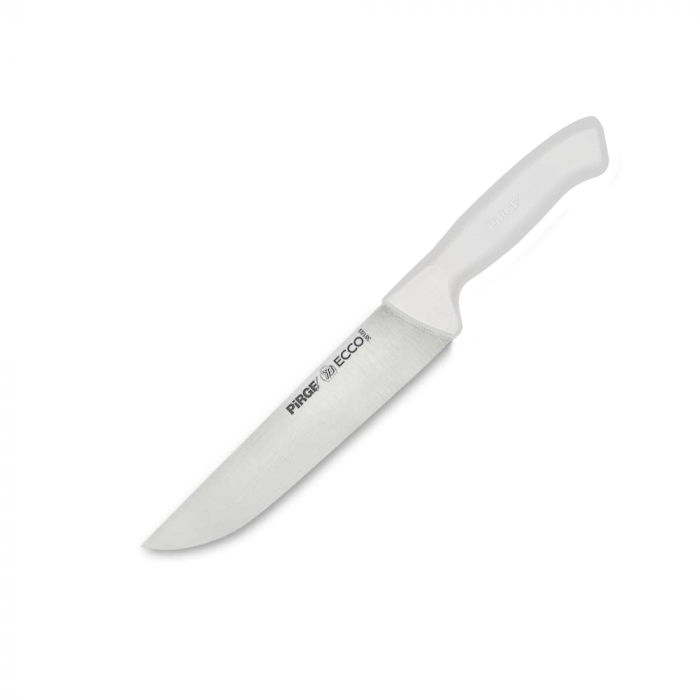 PIRGE ECCO Cutit profesional din otel inoxidabil pentru carne N1 19cm, maner alb  [1]