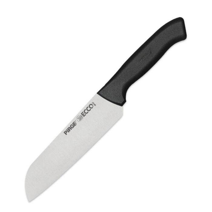 PIRGE ECCO Cutit Santoku profesional lama inox 17cm, maner negru [1]