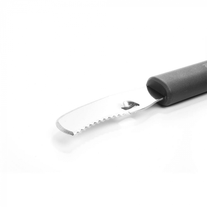 PIRGE GASTRO Cutit decojit citrice profesional, lama inox 6cm, maner gri [3]
