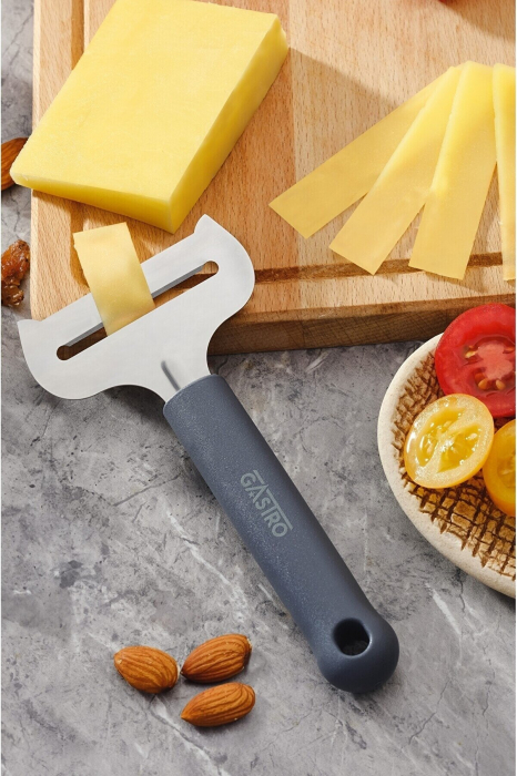 PIRGE GASTRO Cutit feliere branzeturi moi, inox, maner gri [4]