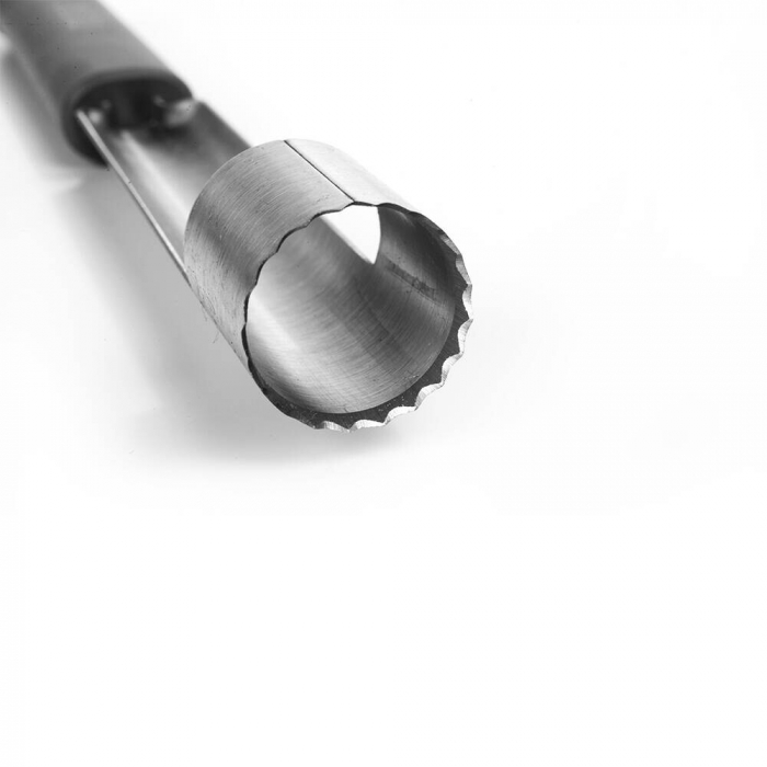 PIRGE GASTRO Cutit scos cotor mere 10cm, inox, maner gri [3]