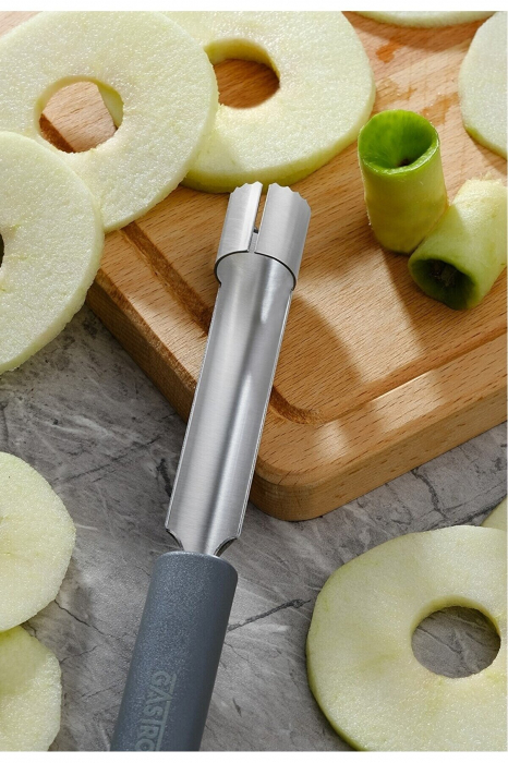 PIRGE GASTRO Cutit scos cotor mere 10cm, inox, maner gri [4]