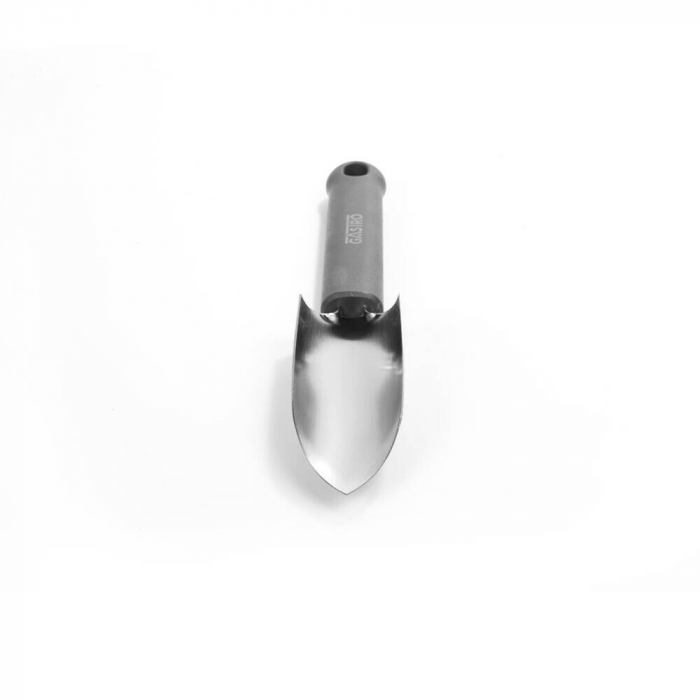 PIRGE GASTRO Dalta curbata pentru sculptat fructe si legume, forma U, profesionala, inox, maner gri [3]