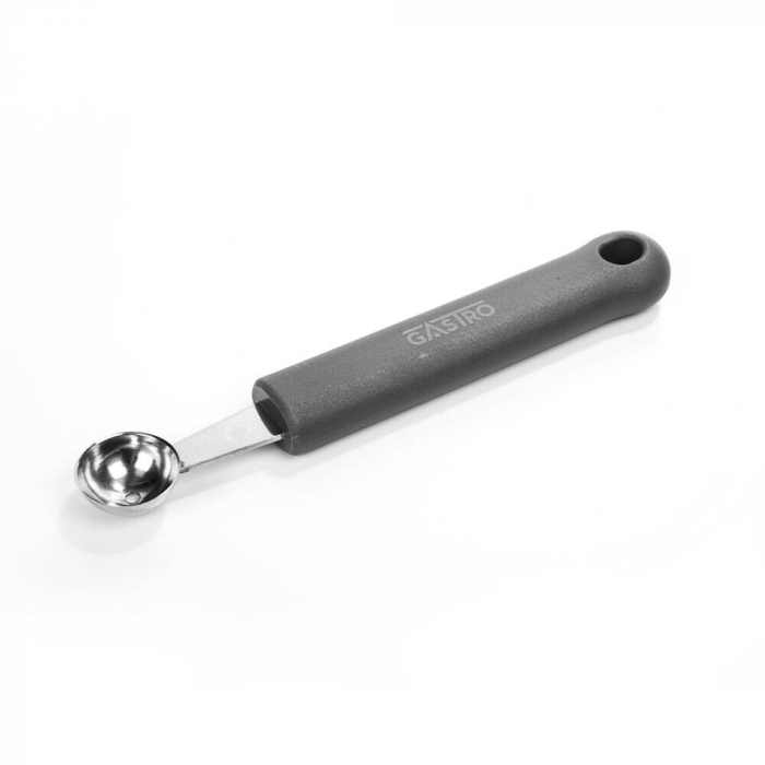 PIRGE GASTRO Lingura pariziana 22mm pentru decoruri, profesionala, inox, maner gri [1]