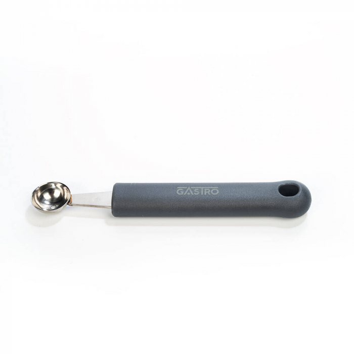 PIRGE GASTRO Lingura pariziana 22mm pentru decoruri, profesionala, inox, maner gri [2]