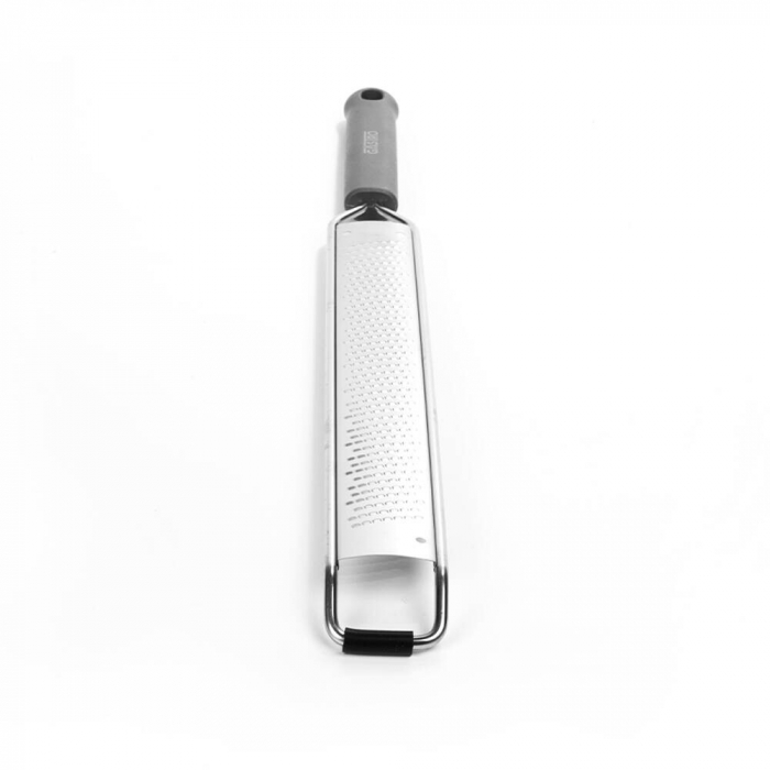 PIRGE GASTRO Razatoare ingusta cu dinti mici pentru branzeturi/legume/fructe, profesionala, inox, maner gri [4]