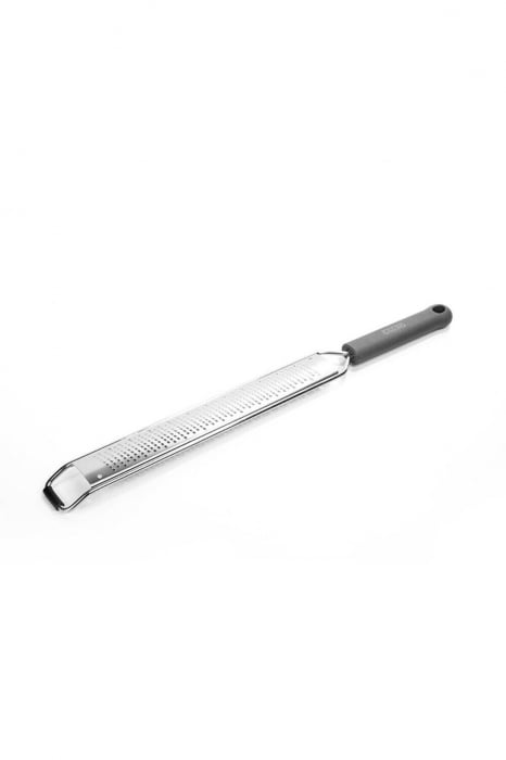 PIRGE GASTRO Razatoare ingusta cu dinti mici pentru branzeturi/legume/fructe, profesionala, inox, maner gri [1]