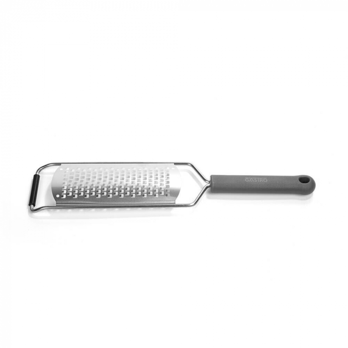 PIRGE GASTRO Razatoare lata cu dinti medii pentru legume/fructe/branzeturi, profesionala, inox, maner gri [2]