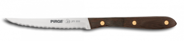 PIRGE PRO 2001 Cutit pentru steak si friptura, otel inoxidabil, 12cm, maner lemn [2]