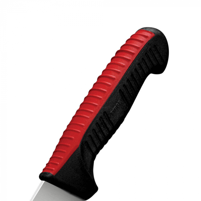 PIRGE PRO 2002 Cutit profesional pentru carne #4, lama inox 21cm, maner antialunecare Super Grip negru/rosu [2]