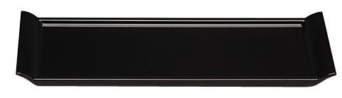 RAKI BATON Platou melamina servire, 38x16xh2cm, dreptunghiular, negru [1]