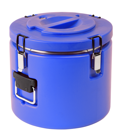 RAKI Bidon termic pentru transport alimentar, 17l, albastru [1]