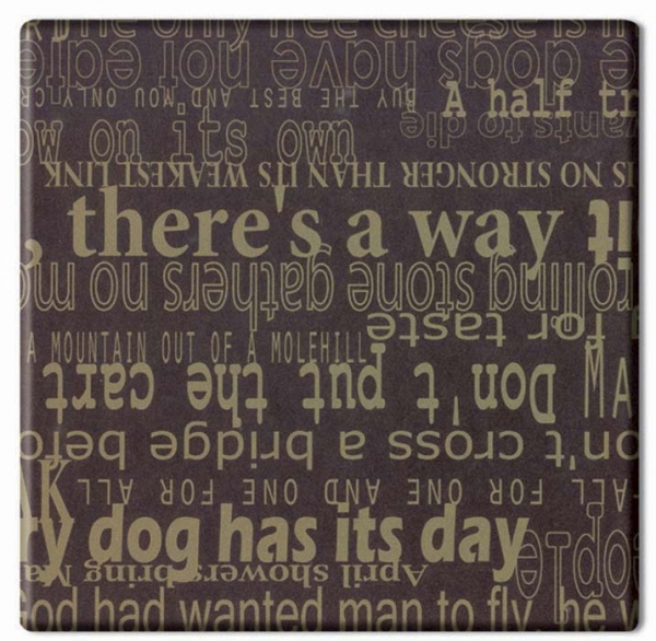 RAKI Blat de masa patrat 70x70cm Werzalit Graphite Night grosime 20mm [1]