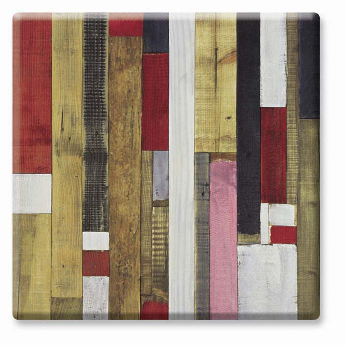 RAKI Blat de masa patrat Werzalit Redden Wood 80x80cm grosime 21mm [2]