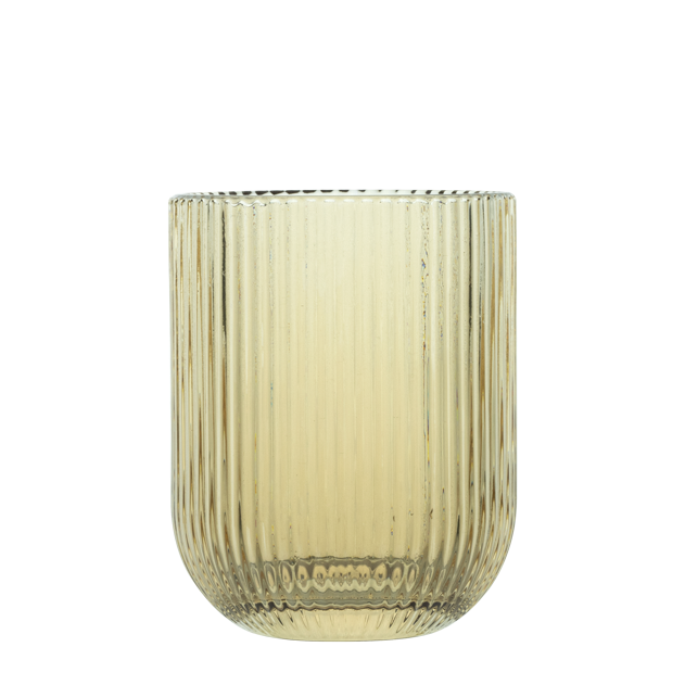 RAKI BLOOM YELLOW Set 6 pahare whisky, 260ml, D7,5xh9,5cm, sticla, galben/transparent [2]
