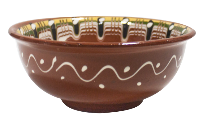 RAKI Bol ceramica 16,5cm TROIANSKA SARCA, pictat manual [1]