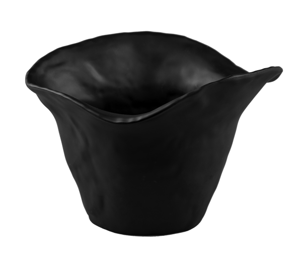 RAKI Bol melamina pentru sos, 22x19,5xh15,5cm, 1,2L, negru [1]