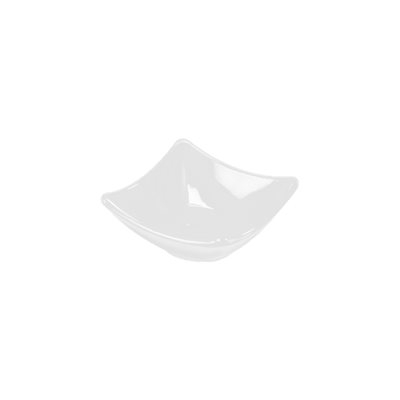 RAKI Bol patrat melamina, 8,5x8,5xh3,5cm, alb [1]