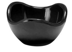 RAKI Bol ramekin melamina, 6,5x6,5xh3,5cm, negru [1]