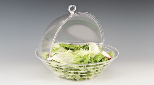 RAKI Bol rotund cu capac rolltop, D41cm, policarbonat [2]