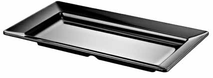 RAKI BONO Platou melamina servire, 65,5x37xh4,9cm, dreptunghiular, negru [1]
