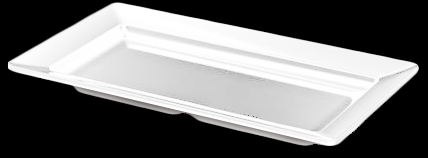 RAKI BONO Platou melamina servire, 71x40xh5cm, dreptunghiular, alb [1]
