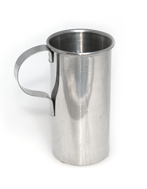 RAKI Cana inox de masurat alcool 100ml cu maner [1]