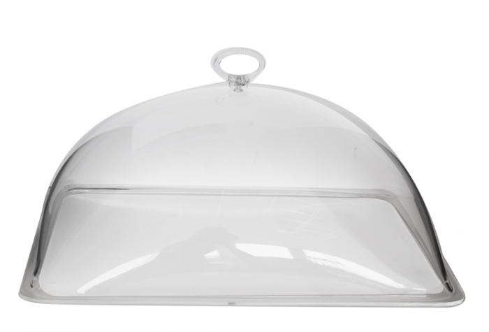 RAKI Capac acrilic GN 1/2, dreptunghiular, 33x27cm [1]