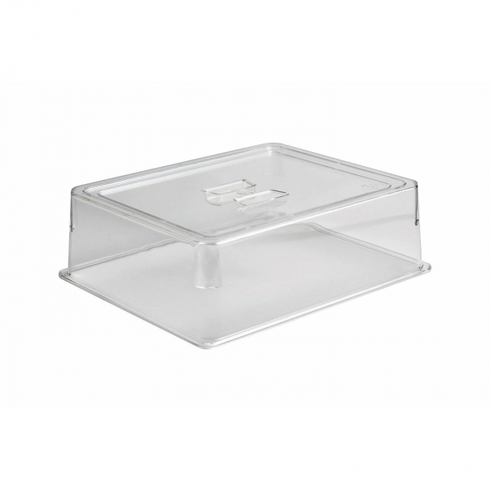 RAKI Capac pentru tava gastronorm 1/2 100mm, 33x27xh10cm, policarbonat transparent [1]