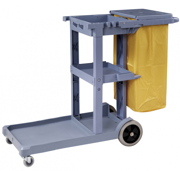 RAKI Carucior curatenie profesional multifunctional 125x51x95cm gri [1]
