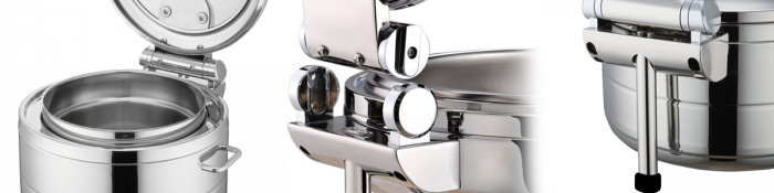 RAKI Chafing dish cu inductie 11l 43x48xh27cm, inox (HC-931112) [2]